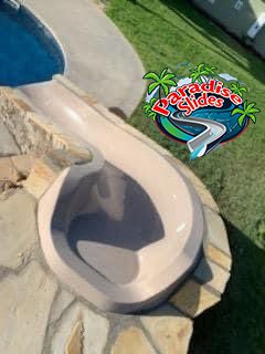 Water Slide, Pool Slide, Color Clay
